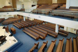 church pews