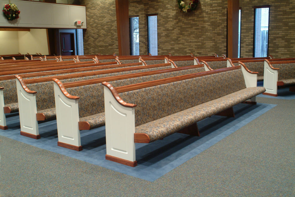 Vandalia Christian Tabernacle church pew project