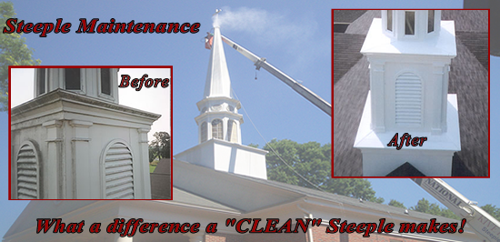 church steeple maintenance