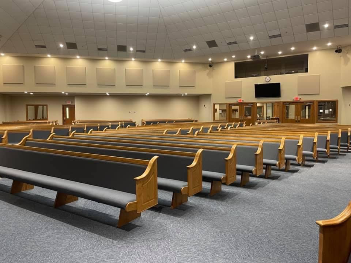 new albany indiana church pews