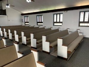 Bethel Baptist church pews Ohio