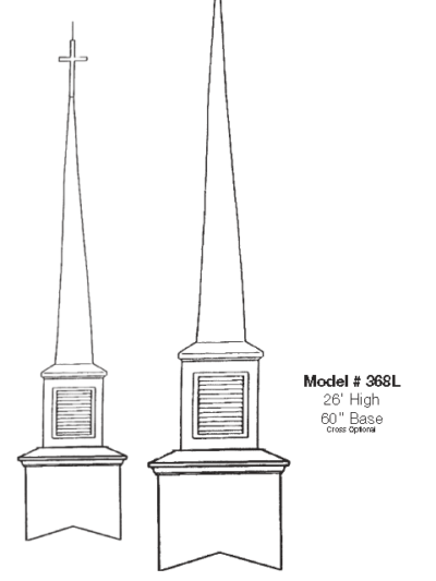 Church Steeple Design Models  Kivett's Fine Church Furniture