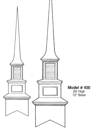 Church Steeple Design Models  Kivett's Fine Church Furniture