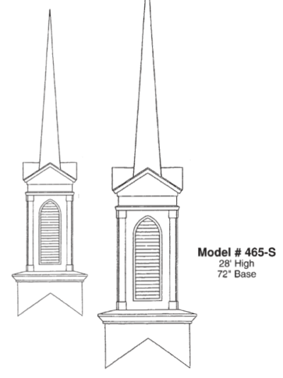 Church Steeple Design Models  Kivett's Fine Church Furniture