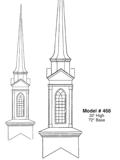 Church Steeple Design Models  Kivett's Fine Church Furniture