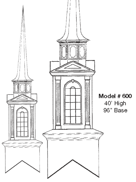 Church Steeple Design Models  Kivett's Fine Church Furniture