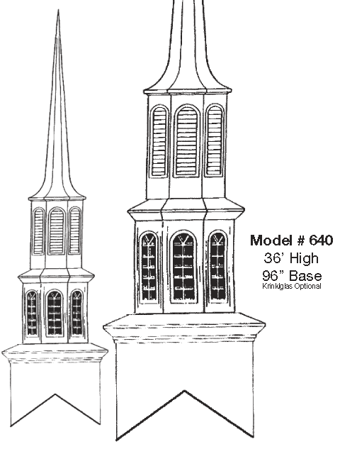 Church Steeple Design Models  Kivett's Fine Church Furniture
