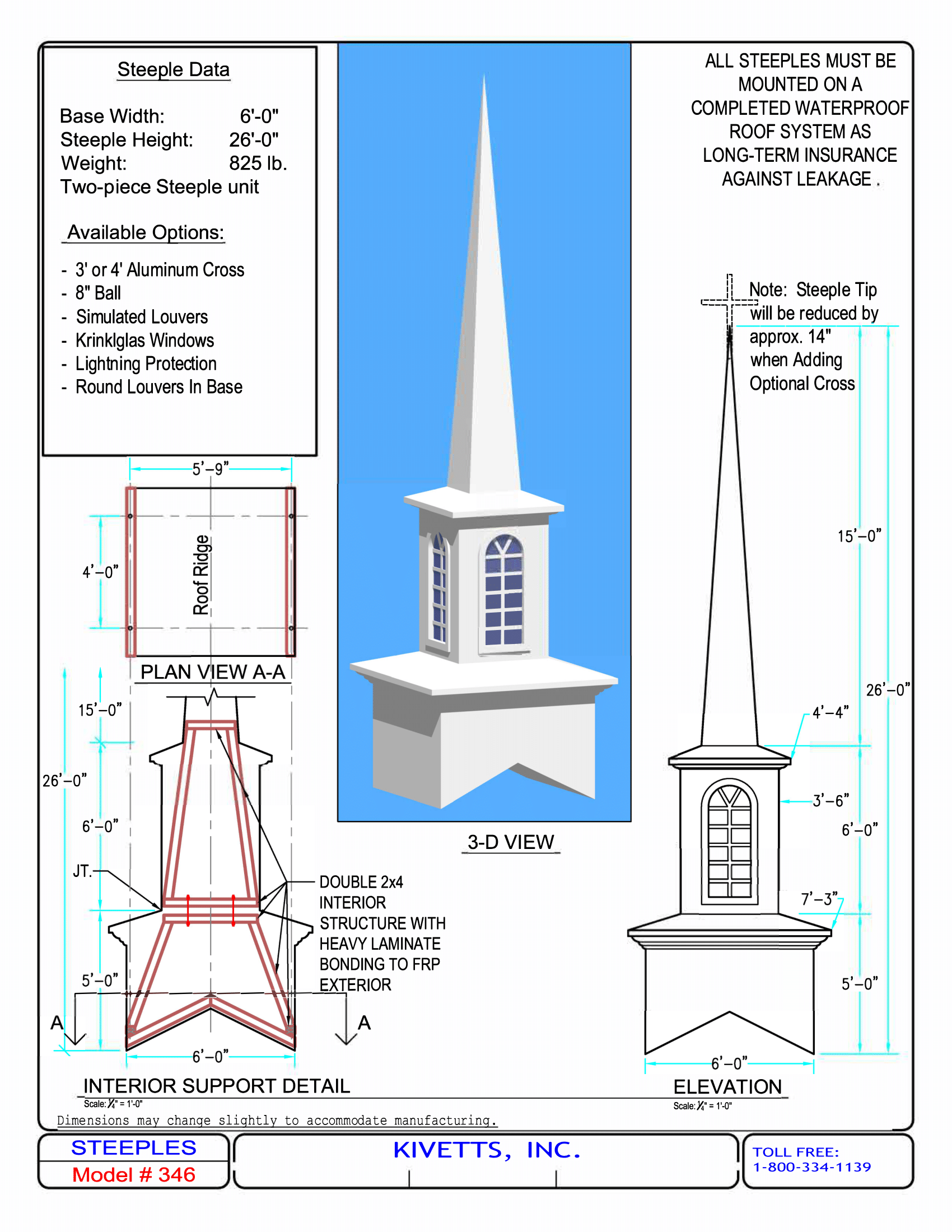 Fiberglass Church Steeples - 9 Things To Know Before Buying